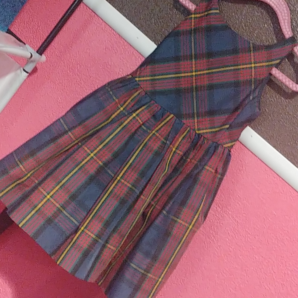Plaid dress